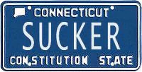 The Best Rejected And Accepted Vanity Plates In Connecticut