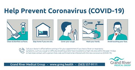 Coronavirus (COVID-19) | Grand River Medical Group | Dubuque, IA