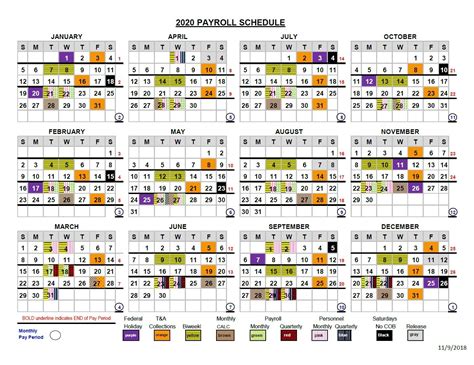 The year 2021s maximum week number is wn 52. Federal Government Pay Calendar With Holidays - Template Calendar Design