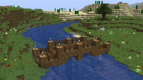 Minecraft Wood Bridges