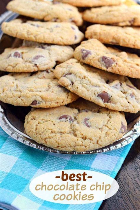 Scrape down the sides and bottom of the bowl as needed. Perfect Chocolate Chip Cookies - Shugary Sweets