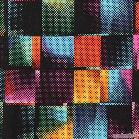 colorful square shape fabric Ink & Arrow - modeS4u