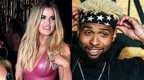 Khloe Kardashian Gets Cozy With Odell Beckham Jr Youtube