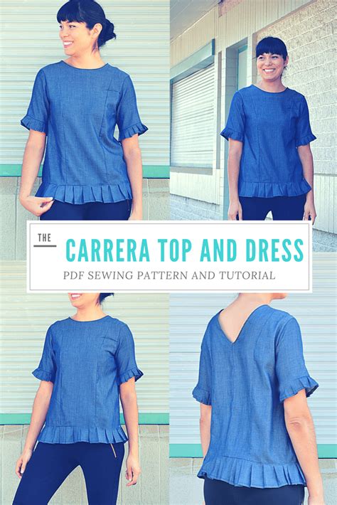 And, folkwear is now starting to produce some of our own digital patterns. NEW PATTERN FOR SALE: The Carrera Top and Dress Fully ...