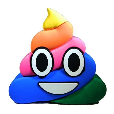 Rainbow Poop Emoji Wallpaper