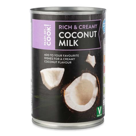 Coconut Milk 400ml Ready Setcook Aldiie
