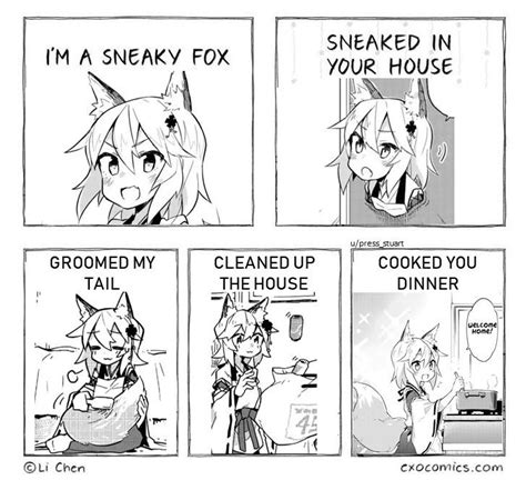Sneaky Senko Sneaky Fox Know Your Meme