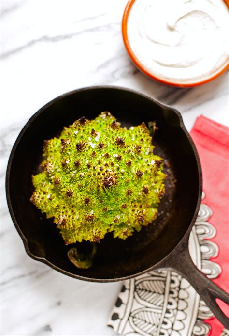 It was exclusively grown in rome starting around the 16th century, which. Roasted Romanesco with Za'atar Yogurt Sauce - A Calculated ...