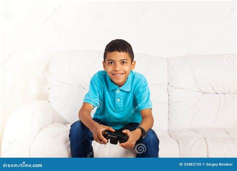 Gamer Boy Stock Image Image Of Casual Gamepad Lifestyle 33483739