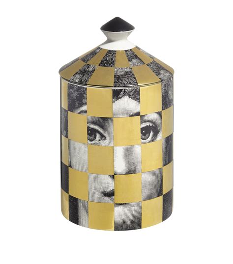 Fornasetti Scacco Scented Candle 300g Harrods Uk