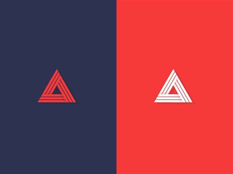 Red Triangular Logo Logodix