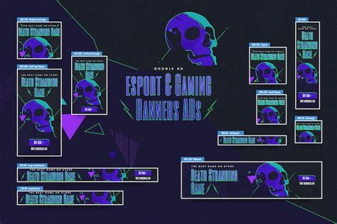Esports And Gaming Banners Ad Graphic Templates Envato Elements