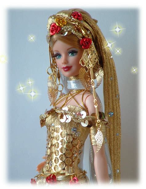Ooak Barbie Golden Goddess By Dollocity Beautiful Barbie Dolls