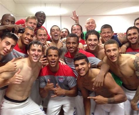 Us Team Posts Celebratory Locker Room Photos After Advancing Out Of