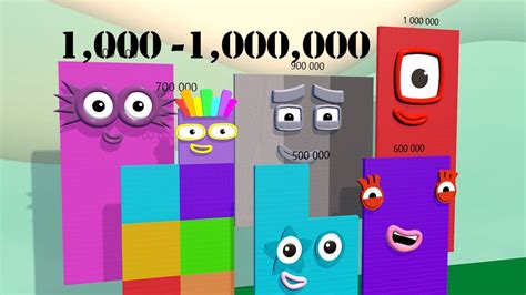 Numberblocks 1000 Fanmade By Hotelkey9969 Rnumberblocks Images And Photos Finder