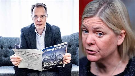 Aktiespararna Angriper Magdalena Andersson Dagens Ps