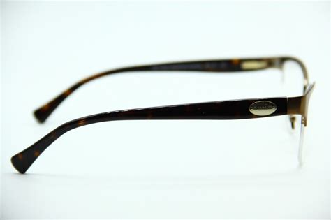 New Coach Hc 5066 9231 Gold Tortoise Eyeglasses Authentic Rx Hc5066 53 16 Eyeglass Frames