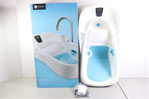 You should also consider the tub that can be cleaned with no trouble. 807643920123130ad 4moms Infant Bath Tub It includes a ...