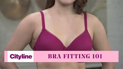 Bra Fitting Putting Your Best Bust Forward Youtube