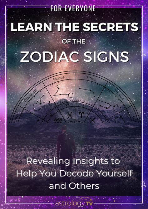 Learn The Secrets Of The Zodiac Signs Astrologytv