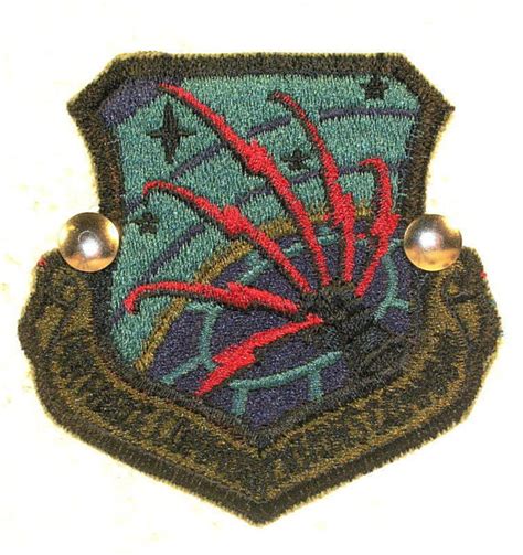 Usaf Air Force Communications Command Insignia Badge Subdued Patch Ebay
