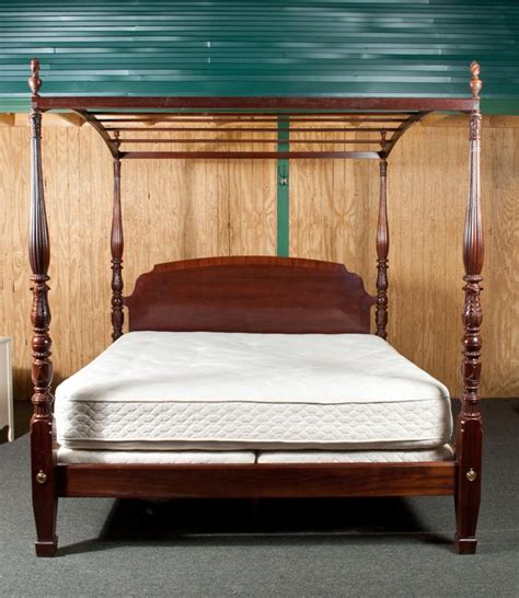 Ethan allen's vintage collections are just that! A Fine Ethan Allen King Canopy Bed