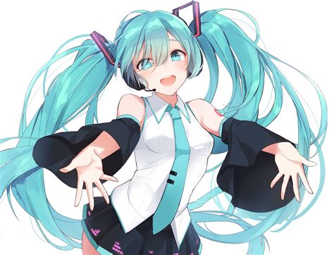 Hatsune Miku Vocaloid Anime Pigtail Passion