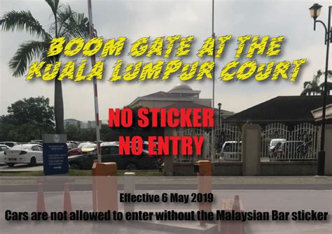 Kompleks mahkamah kuala lumpur) is a large courthouse complex in kuala lumpur, malaysia, housing various courts of the country's judicial system. Notification of The New Boom Gate at The Kuala Lumpur ...