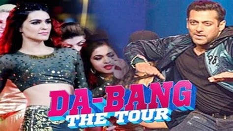 Da Bangg Tour Salman Khan Sonakshi Sinha Perform To Packed Stadium In New Delhi Entertainment