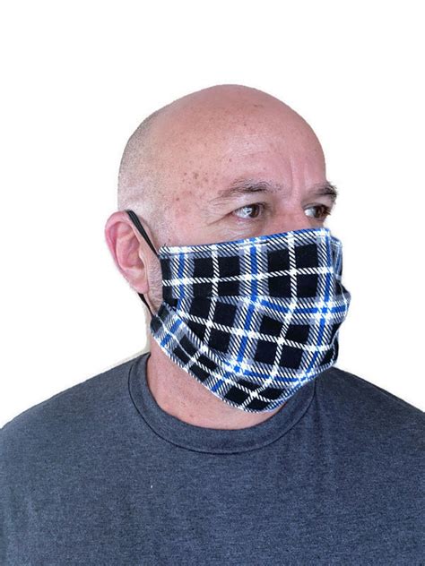 Large And Xl Face Mask Mens Reusable Face Mask With Etsy