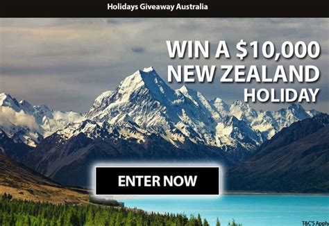 Win A 10000 New Zealand Holiday Competition