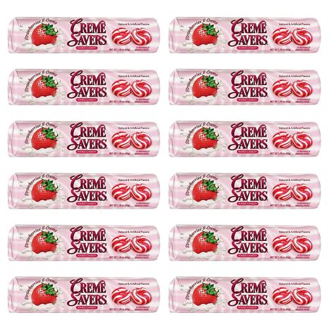 Creme Savers Strawberries And Creme Hard Candy The Taste