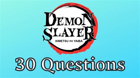 30 Easy Demon Slayer Trivia Quiz Questions Anime Quiz Youtube