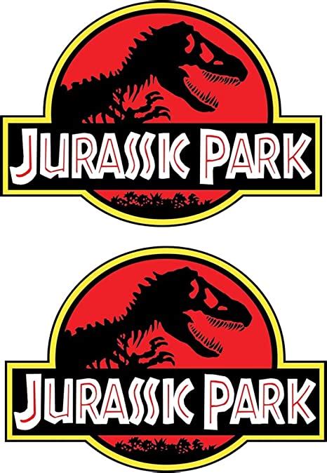 jurassic park 9 x12 sticker decal vinyl car safari dinosaur large 2 amazon ca automotive