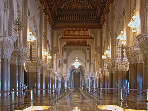 Black Architectural History The Hassan Ii Mosque Or Grande Mosque
