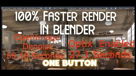 2 X Faster Render In Blender Cycles Youtube