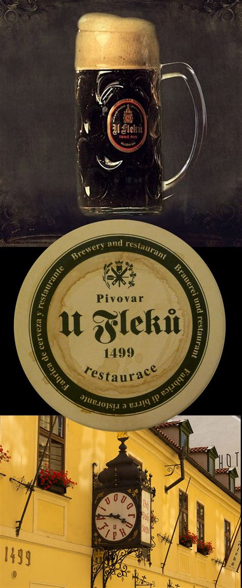 famous brewery and restaurant u fleků founded 1499 with special dark lager beer prague