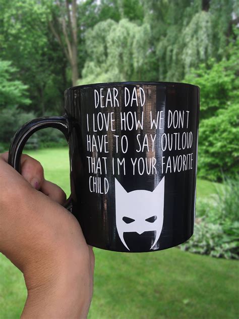 Excited To Share This Item From My Etsy Shop Batman Dad Dear Dad I Love How We Dont Have To