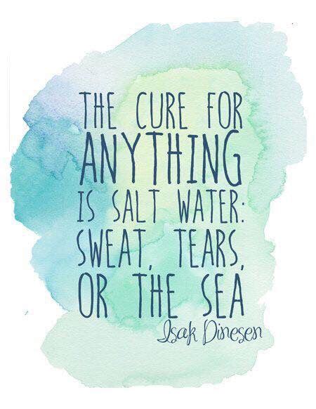 You can even bathe in salt water to purify and. Pin by Amalia Salmon on •WORDS• | Water quotes, Sea quotes, Yoga quotes