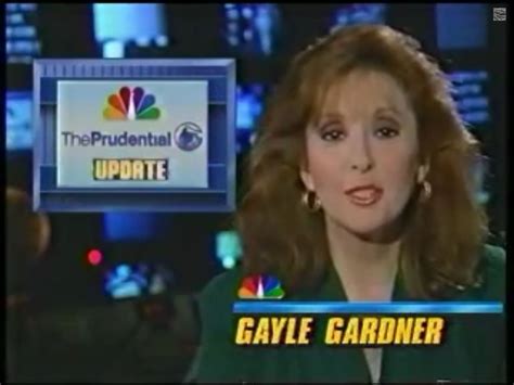 Gayle Gardner Goes Live In The Studio In New York On The Nbc Sports