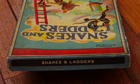 1920s Snakes And Ladders By Chad Valley England Tomsk3000