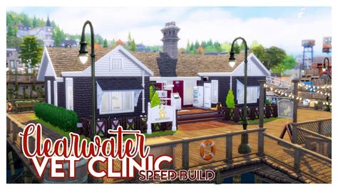Clearwater Vet Clinic Build Brindleton Bay Part 02 The Sims 4 Youtube
