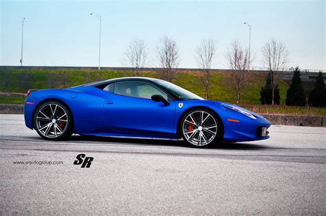 Car Picker Blue Ferrari 458 Italia