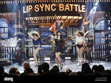 Lip Sync Battle 2015 Spike Film With Jenna Dewan Tatum Stock Photo Alamy