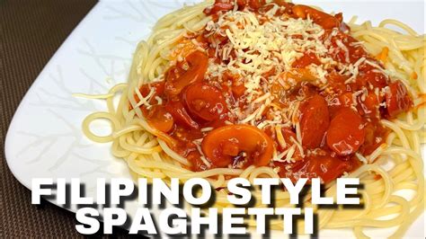 Filipino Spaghetti Jollibee Inspired Pinoy Recipe Youtube Filipino My Xxx Hot Girl