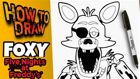 Fnaf How To Draw Foxy By Chocowhite Queenduck Fnaf Drawings Drawings