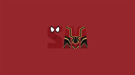Spiderman Minimalism Avengers Infinity War 5k Wallpaperhd Superheroes