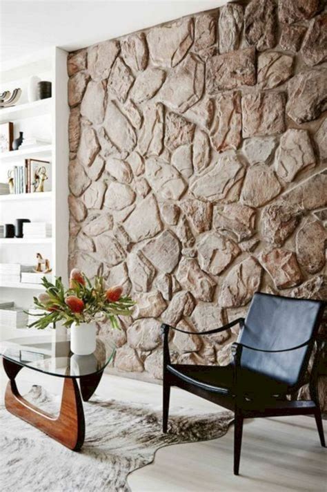 22 Impressive Luxury Living Room Wall Stone You Must Know Stone Walls