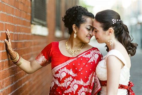 Beautiful Hindu Jewish Lesbian Wedding M2 Photography 72 Width Same