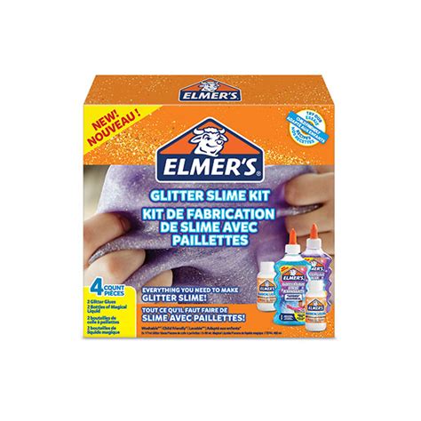 Elmers Diy Slime Kit Glitter Elmers